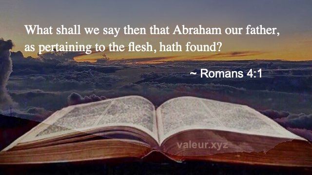 Romans 4:1