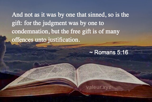 Romans 5:16