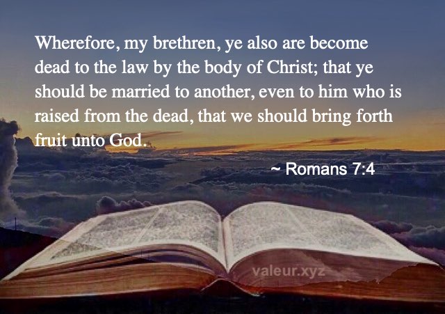 Romans 7:4