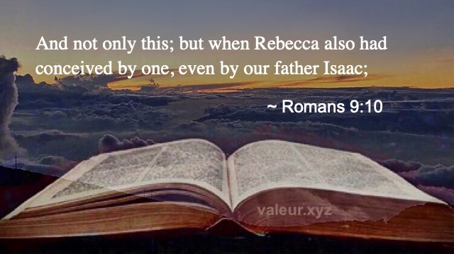 Romans 9:10