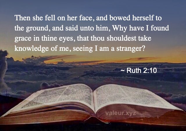 Ruth 2:10