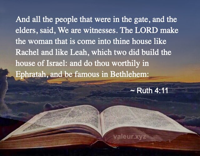 Ruth 4:11