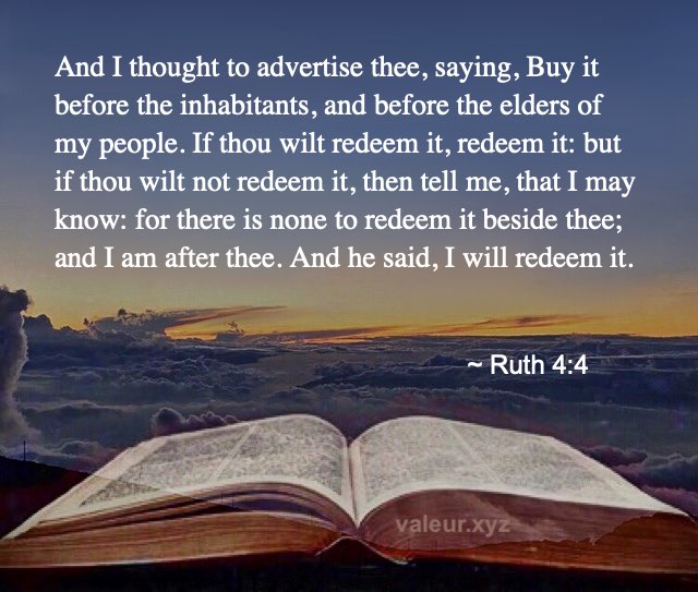 Ruth 4:4