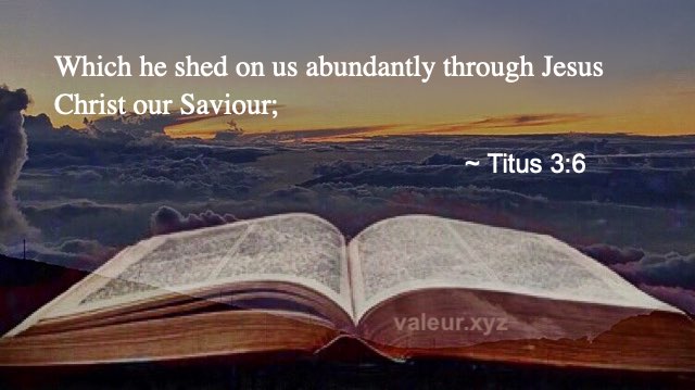 Titus 3:6